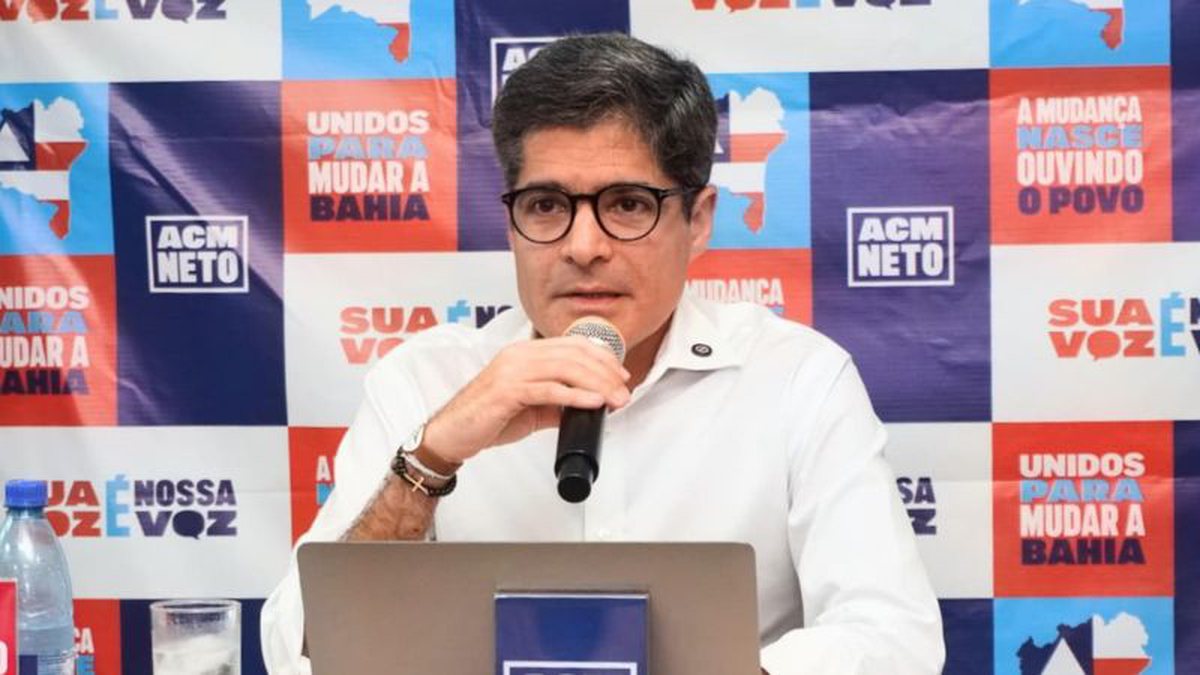 ACM Neto critica discurso social de Jerônimo e mira gestão estadual