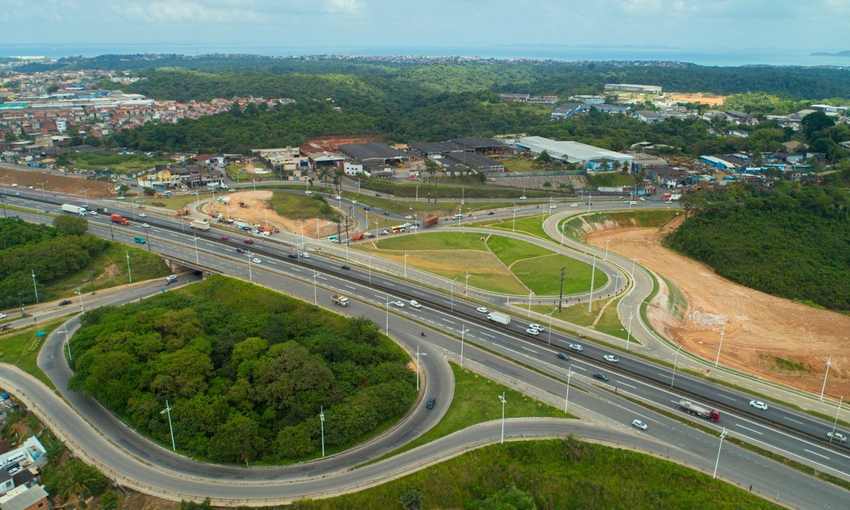 Acesso à BR-324 em Candeias terá bloqueio por cinco dias