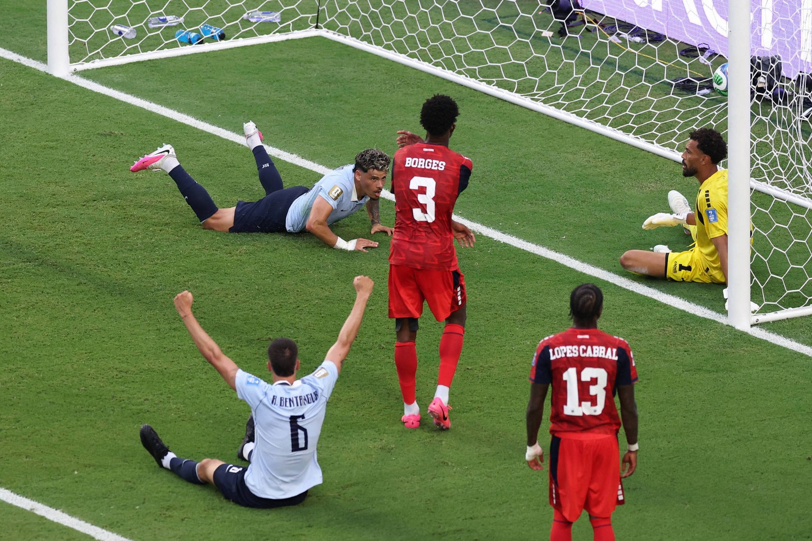 Cabo Verde surpreende e empata com o Uruguai na Copa