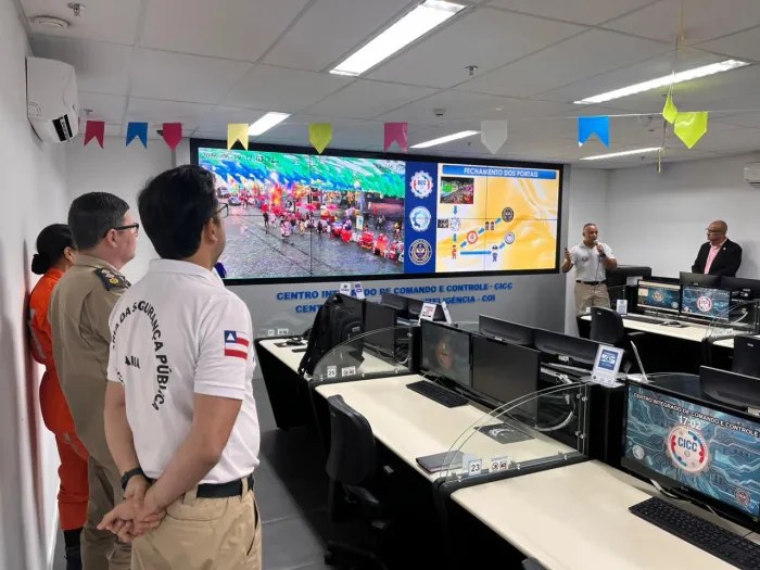 Centro Integrado reforça monitoramento durante o São João da Bahia