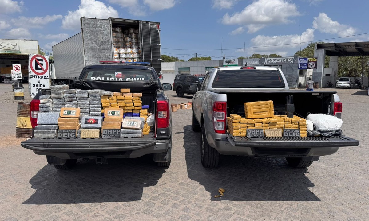 Polícia apreende cerca de 100 kg de cocaína em laboratório clandestino em Feira